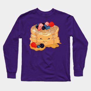 Blissful Pancake Stack Long Sleeve T-Shirt